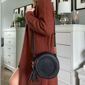 Nordstrom Rack Round Leather Crossbody